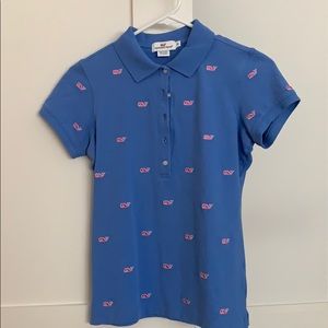 Women's Vineyard Vines Polo Whales Shirt